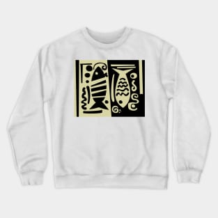 Peces Abstractos Crewneck Sweatshirt